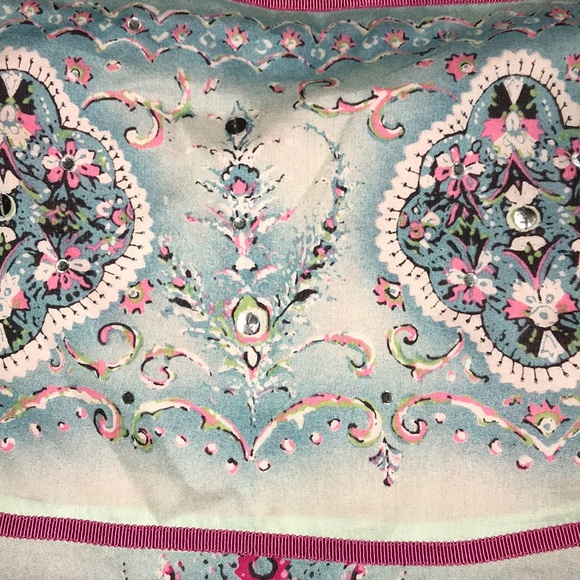 Limited. Multi color print  skirt. - Picture 2 of 2